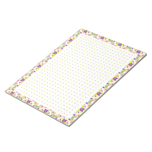 Roze BuJo Dot Grid ADHD Habit Tracker Goal Planner Notitieblok (Schuin)