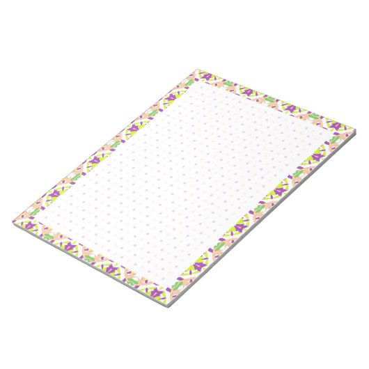 Roze BuJo Dot Grid Plan Habit Tracker Goal Planner Notitieblok (Schuin)