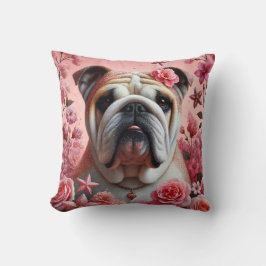 Roze bulldog kussen! kussen
