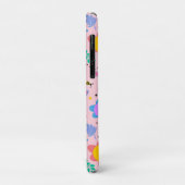 Roze Bumblebee Inspirivity Leuke Girly Bloemen Case-Mate iPhone Case (Achterkant/links)