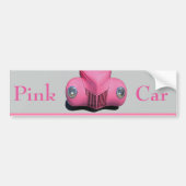 Roze Bumpersticker (Voorkant)
