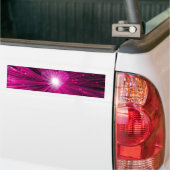 Roze bumpersticker (Op Truck)