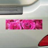 Roze Bumpersticker (Op auto)