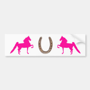roze Bumpersticker