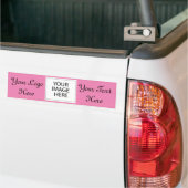 Roze #BumperSticker Bumpersticker (Op Truck)