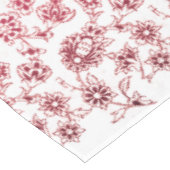 Roze bundels van bloemen tafelkleed (Gekanteld)