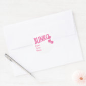 Roze Bunko Reminder Stickers (Envelop)