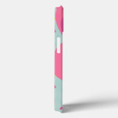 Roze Bunnies en Flowers Case-Mate iPhone Case (Achterkant / Rechts)