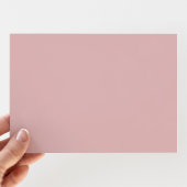 Roze Bunny Easter Brunch en Egg Hunt Kaart