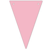 Roze Bunny Het is een meisje Baby shower Vlaggetjes (Eerste vlag)