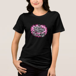 Roze Bunny Mafia (Straten) Tri-Blend Shirt