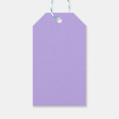 Roze Bunny Pastel Goth Lavendel Pasen Cadeaubijsla Cadeaulabel (Achterkant)