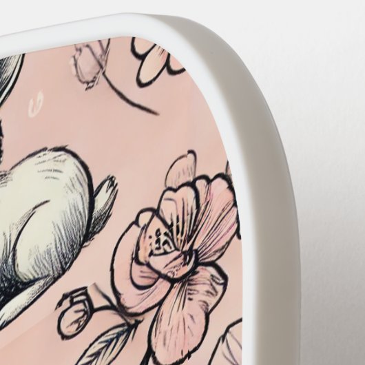  Roze Bunny Pickleball Paddle (Links Detail)