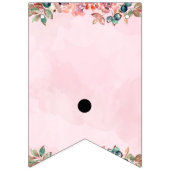  roze Bunting Banner - Welkom (Eerste vlag)