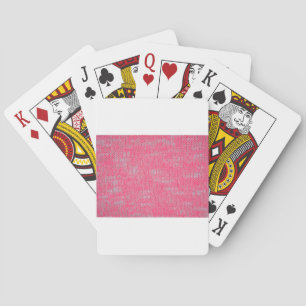 Roze Burn Out Patroon Vrede Liefde Destiny Art Pokerkaarten