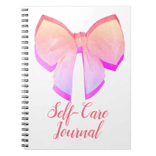  roze bus Self Care Journal Notitieboek (Voorkant)