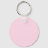 Roze | Business Custom QR Code Sleutelhanger (Achterkant)