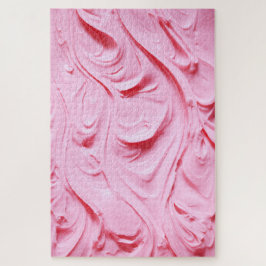 Roze Buttercrème Bevroren Zwemmen Legpuzzel