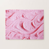 Roze Buttercrème Bevroren Zwemmen Legpuzzel (Horizontaal)