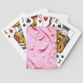 Roze Buttercrème Bevroren Zwemmen Pokerkaarten (Achterkant)