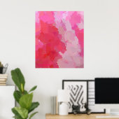  Roze Butterflies Poster (Thuiskantoor)