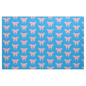 Roze Butterflies Stof (Yard (91,4 cm))
