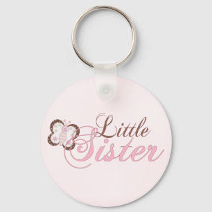 Roze Butterfly 2 Little Sister Sleutelhanger