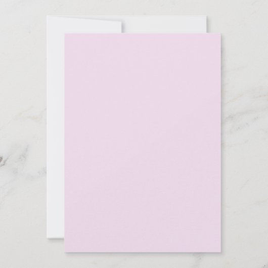 Roze Butterfly Boho Baby shower Kaart (Achterkant)