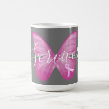 Roze Butterfly Breast Cancer Survivor