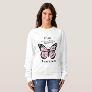Roze Butterfly EDS Awareness Shirt