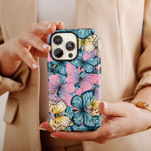 Roze Butterfly Hive iPhone | iPhone-draagtas voor Case-Mate iPhone Case