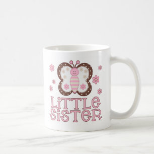 Roze Butterfly Little Sister Koffiemok