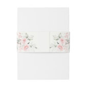 Roze Butterfly Quinceañera Uitnodigingen Wikkel (Achterkant Voorbeeld)