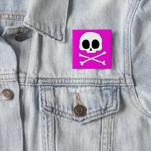 Roze Button (In situ)