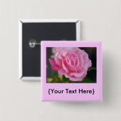 Roze Button (Voorkant /achterkant)