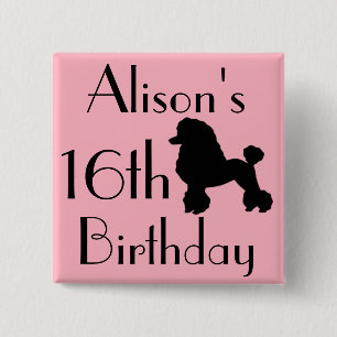 Roze Button geïnspireerd door de roze roodroos van