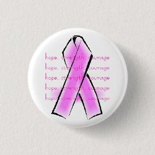 Roze Buttonnen Ronde Button 3,2 Cm