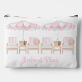 Roze Cabana Bachelorette weekend | Weekendvibes Etui (Voorkant)