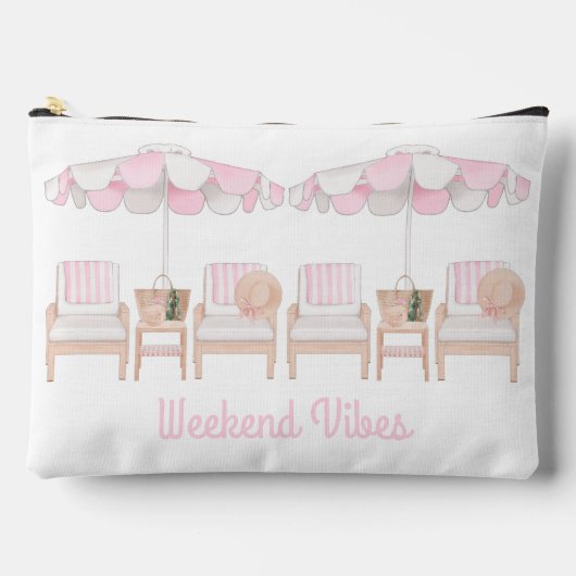 Roze Cabana Bachelorette weekend | Weekendvibes Etui (Voorkant)