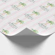 Roze Cabana Strepen Palm Bach Club Bachelorette