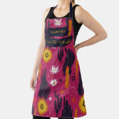 Roze Cactus Bloem Zen Keuken Sereniteit Schort (Insitu)