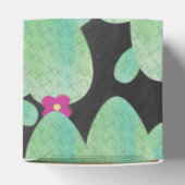 Roze Cactus Patroon Cartoon Bedank Favorietendoos Bedankdoosjes (Bovenkant)