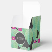 Roze Cactus Patroon Cartoon Bedank Favorietendoos Bedankdoosjes (Geopend)