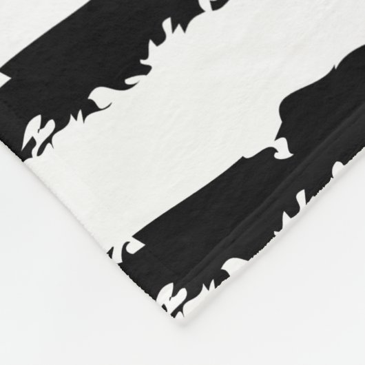 Roze Cactus patroon design Fleece Deken (Hoek)