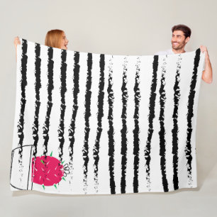 Roze Cactus patroon design Fleece Deken