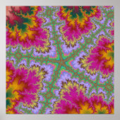 Roze Cactus Starfish Poster (Voorkant)