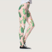 roze cactuusbloem leggings (Rechts)