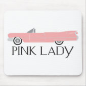 roze caddy muismat (Voorkant)