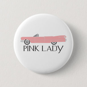 roze caddy ronde button 5,7 cm
