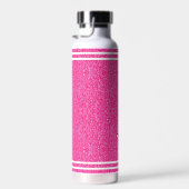 Roze cadeau voor meisjes | Op maat geschreven naam Waterfles (Rechts)